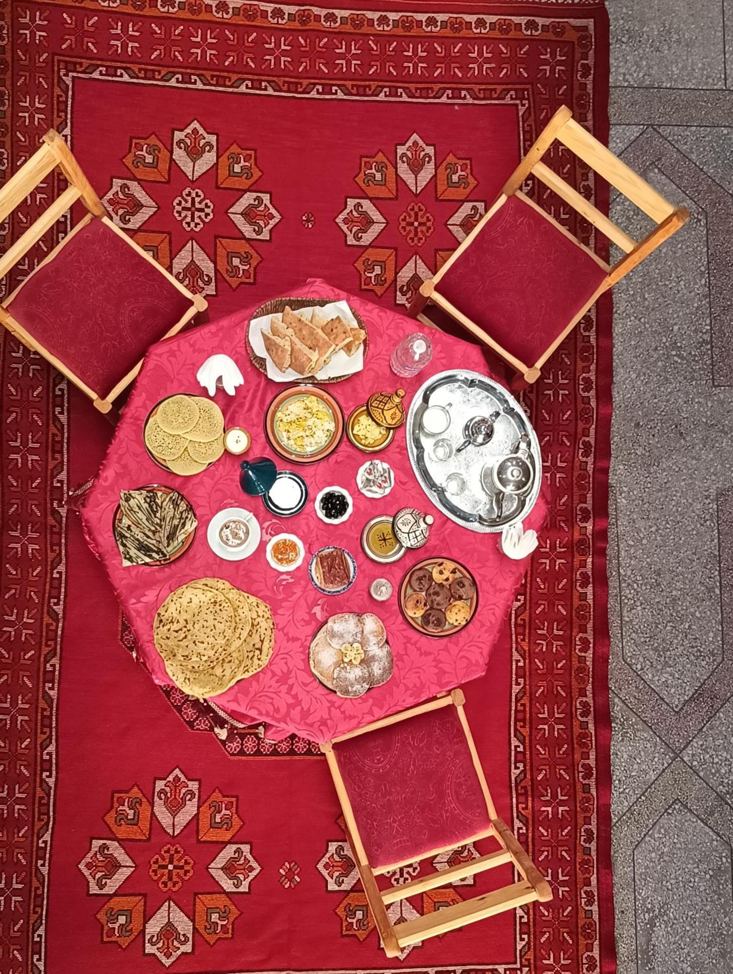 Riad Restaurant Marzouk Ait Baha Ngoại thất bức ảnh