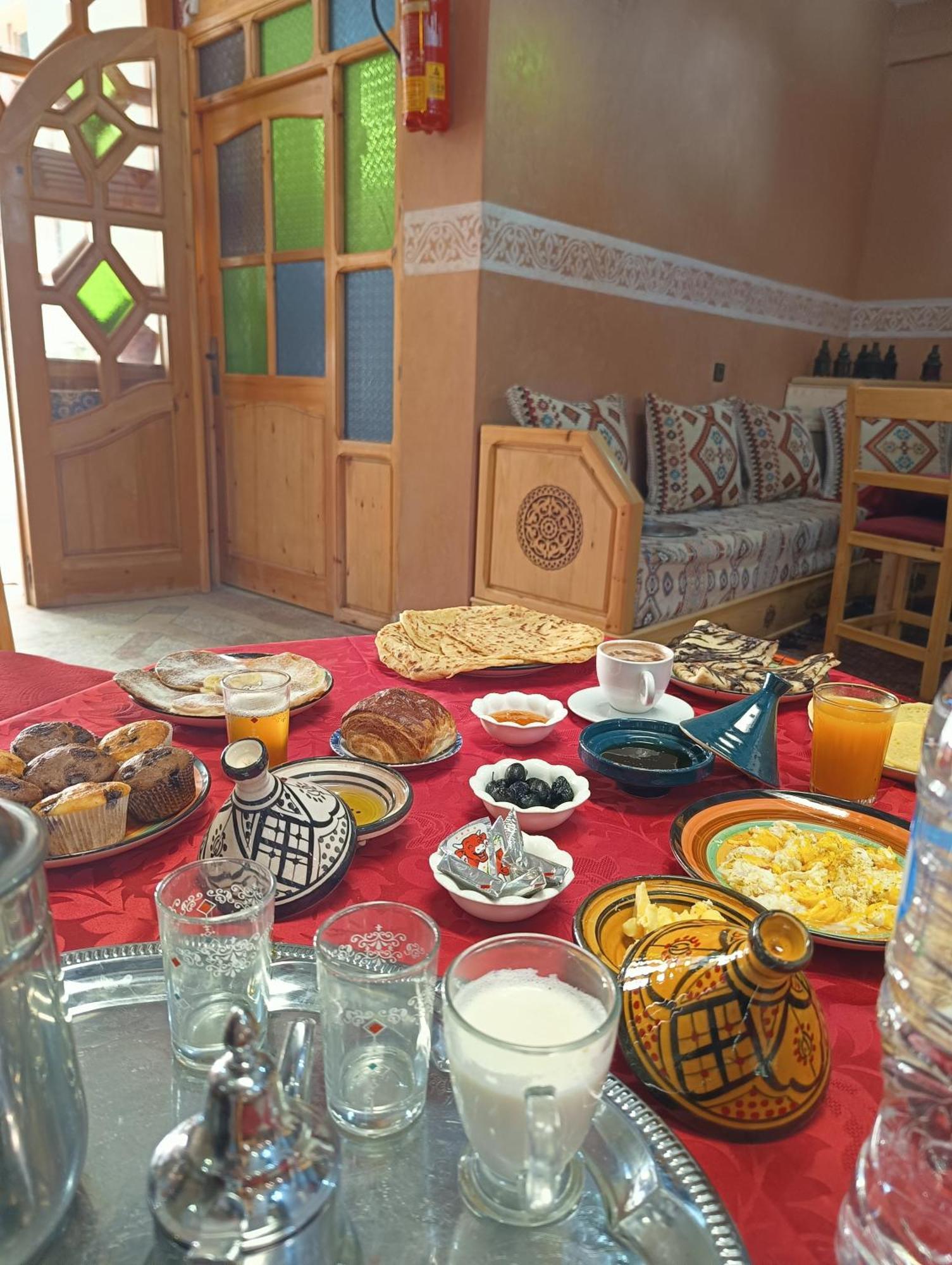 Riad Restaurant Marzouk Ait Baha Ngoại thất bức ảnh